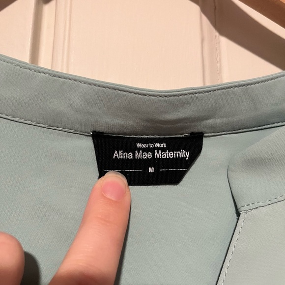 Alina Mae Maternity Sleeveless Blouse - Picture 3 of 3